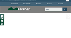 Desktop Screenshot of bedfordva.gov